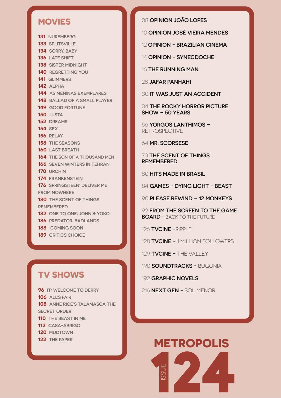 METROPOLIS Preview Pages