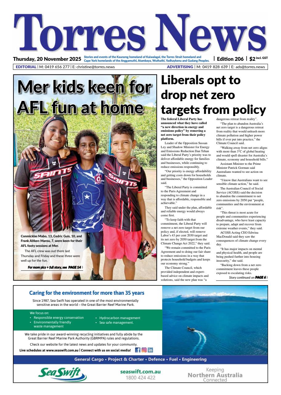 Torres News Preview Pages