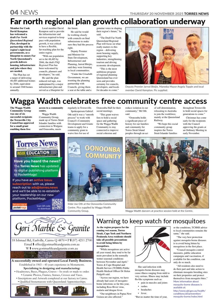 Torres News Preview Pages