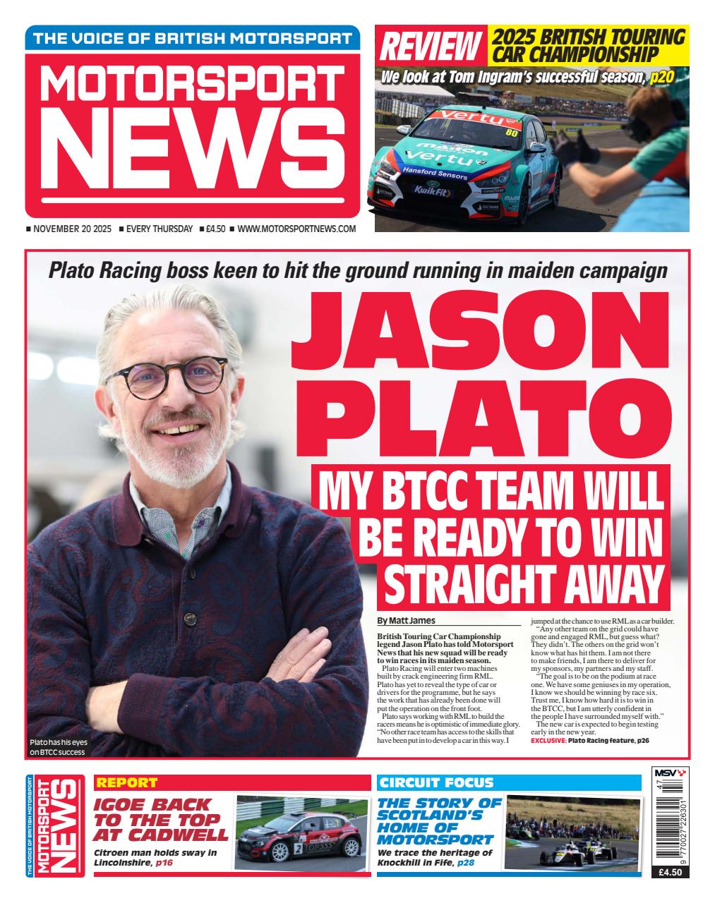 Motorsport News Preview Pages