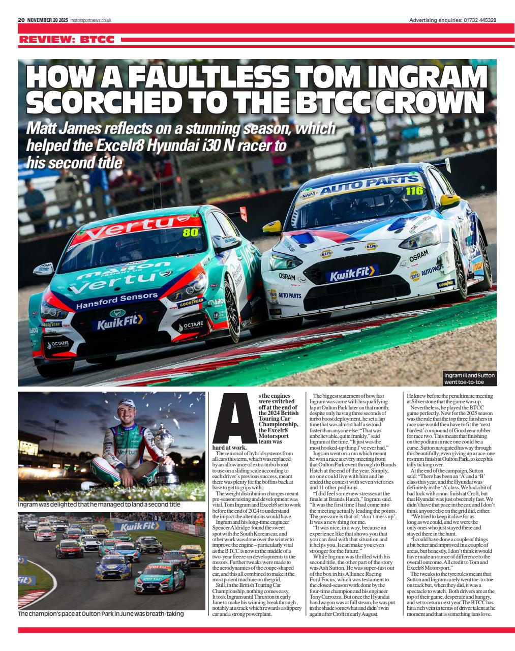 Motorsport News Preview Pages