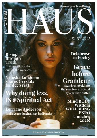 Haus of Wisdom issue Winter Edition 2025