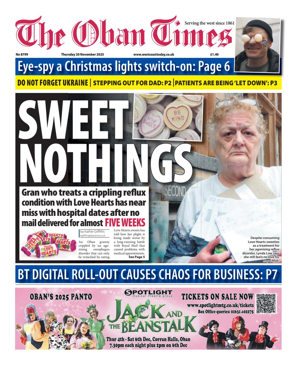 The Oban Times & Lochaber Times Preview Pages