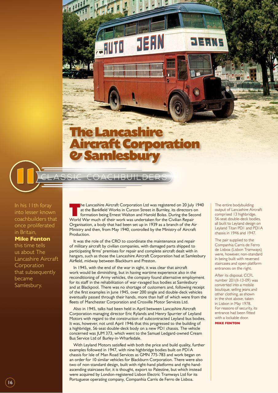 Classic Bus Preview Pages