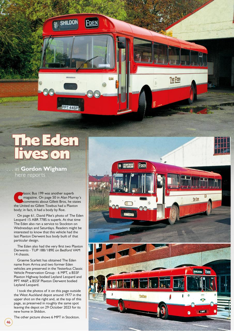 Classic Bus Preview Pages