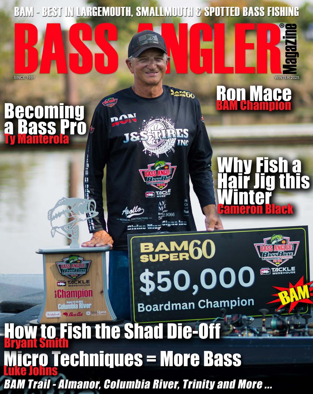 BASS ANGLER MAGAZINE Preview Pages