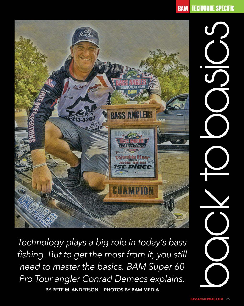 BASS ANGLER MAGAZINE Preview Pages