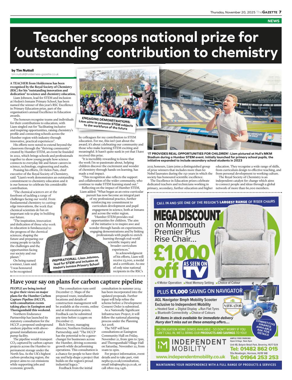 The Holderness & Hornsea Gazette Preview Pages