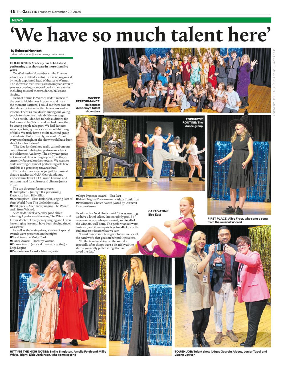 The Holderness & Hornsea Gazette Preview Pages