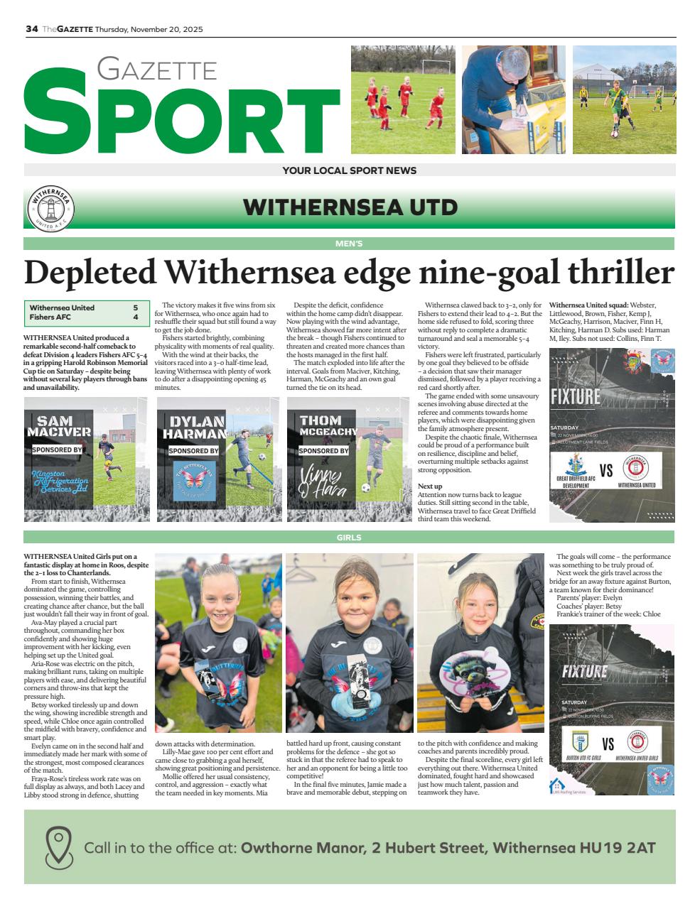 The Holderness & Hornsea Gazette Preview Pages