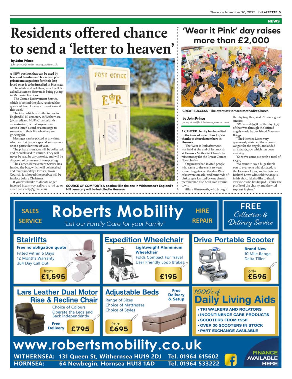 The Holderness & Hornsea Gazette Preview Pages