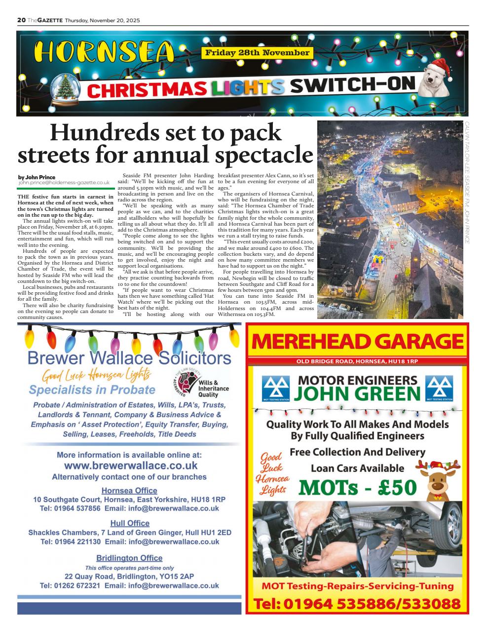 The Holderness & Hornsea Gazette Preview Pages