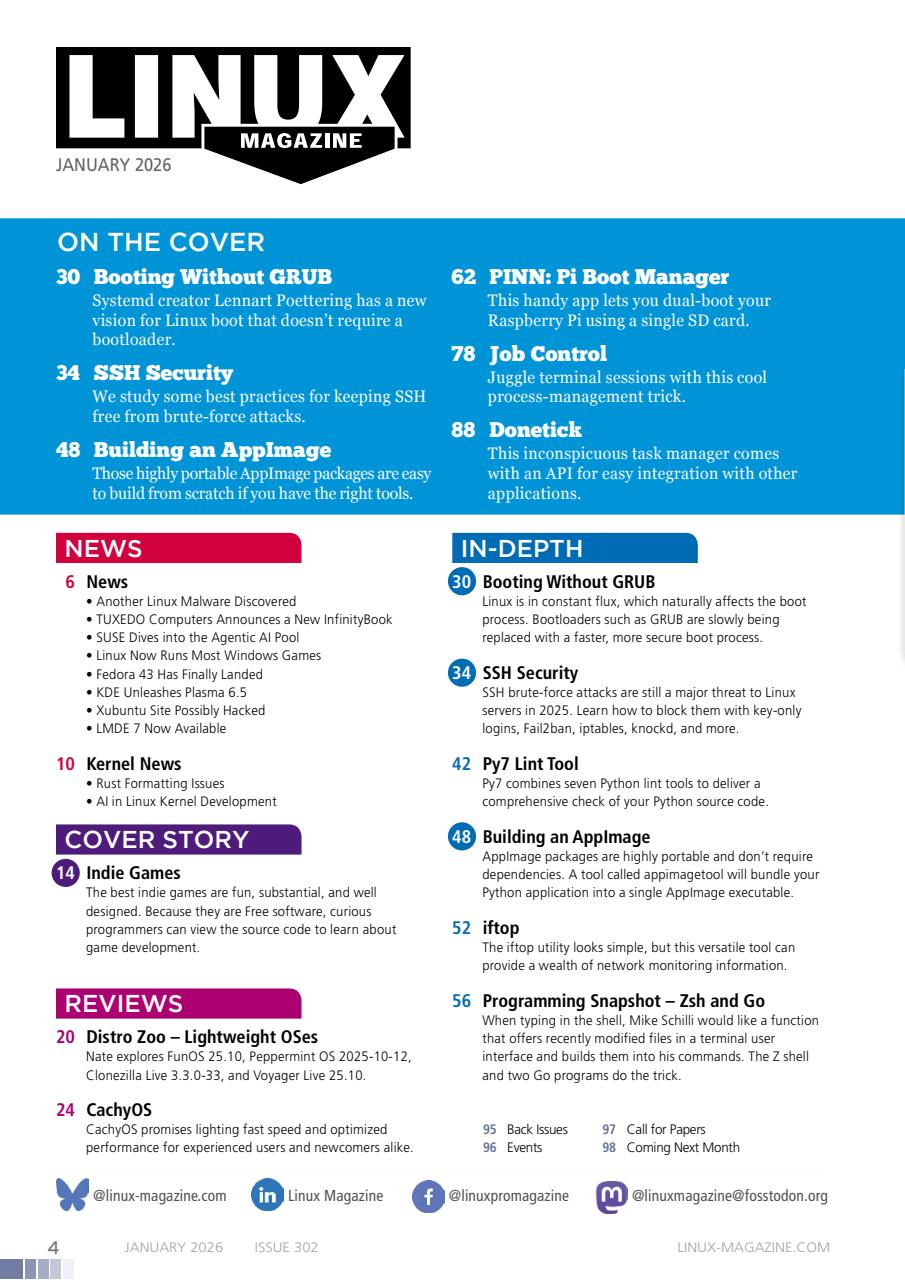 Linux Magazine Preview Pages