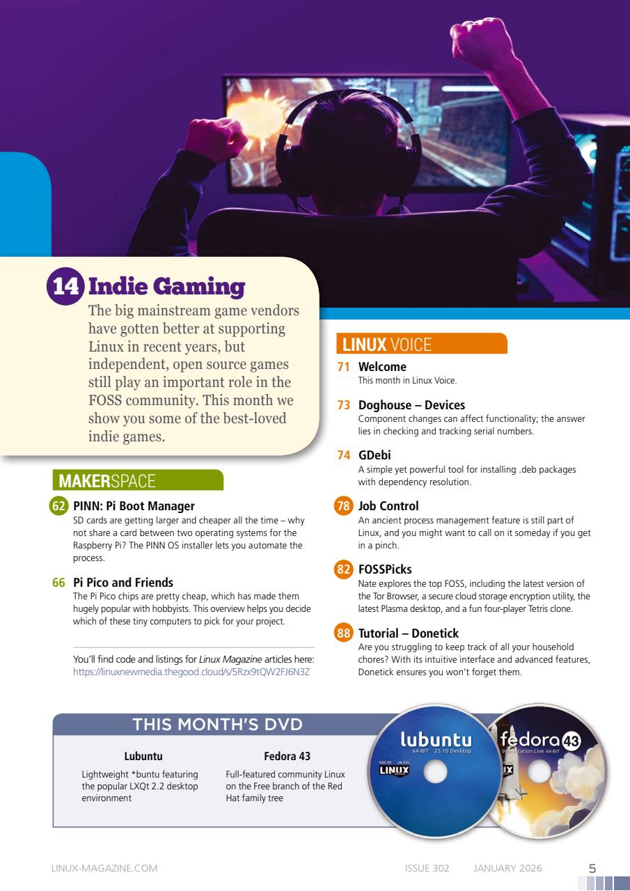 Linux Magazine Preview Pages