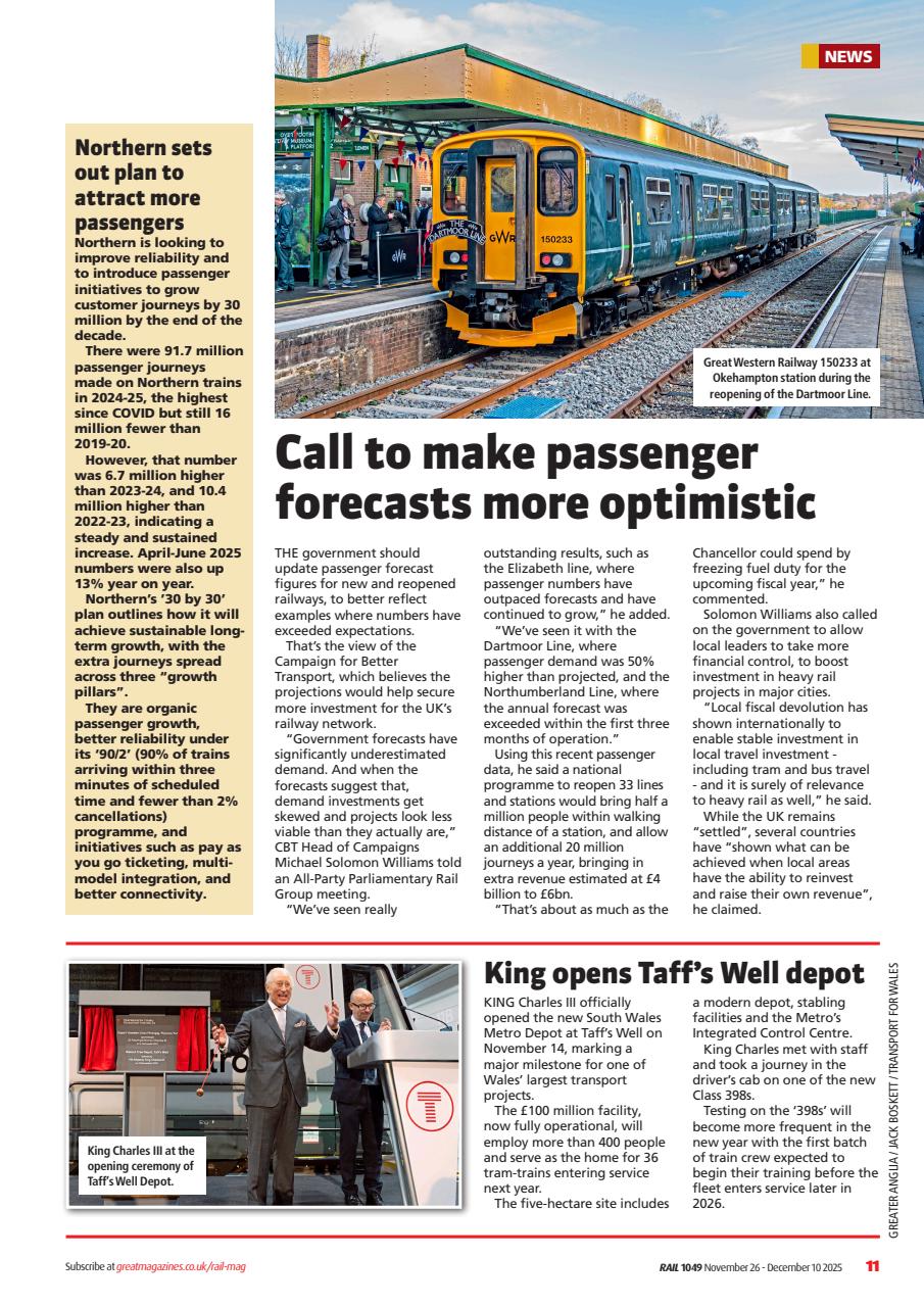 Rail Preview Pages