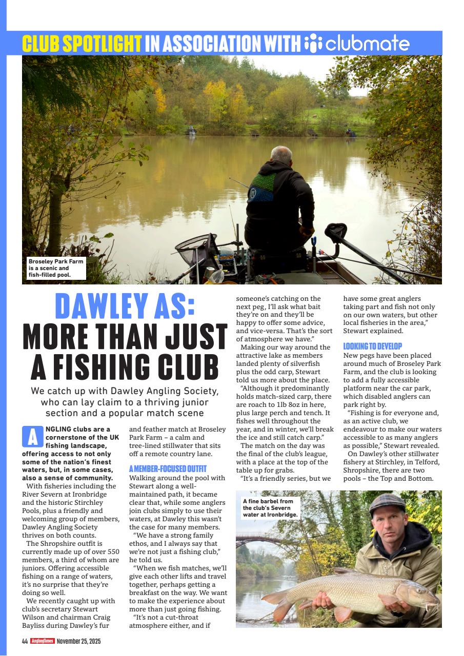 Angling Times Preview Pages