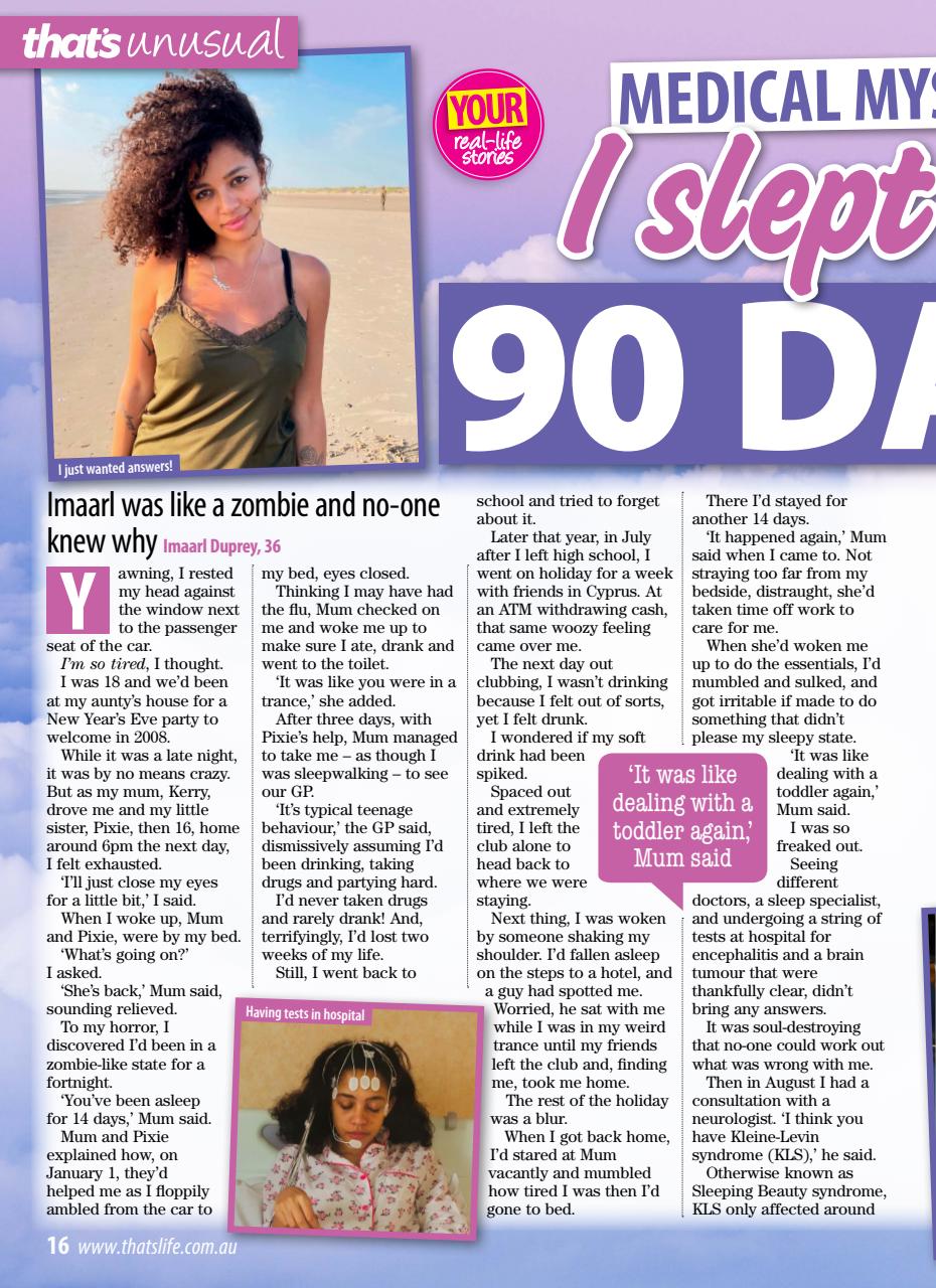 That’s Life! Preview Pages