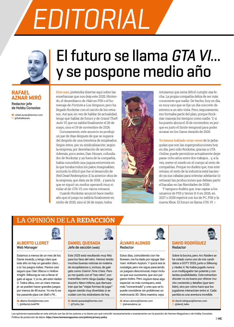 Hobby Consolas Preview Pages