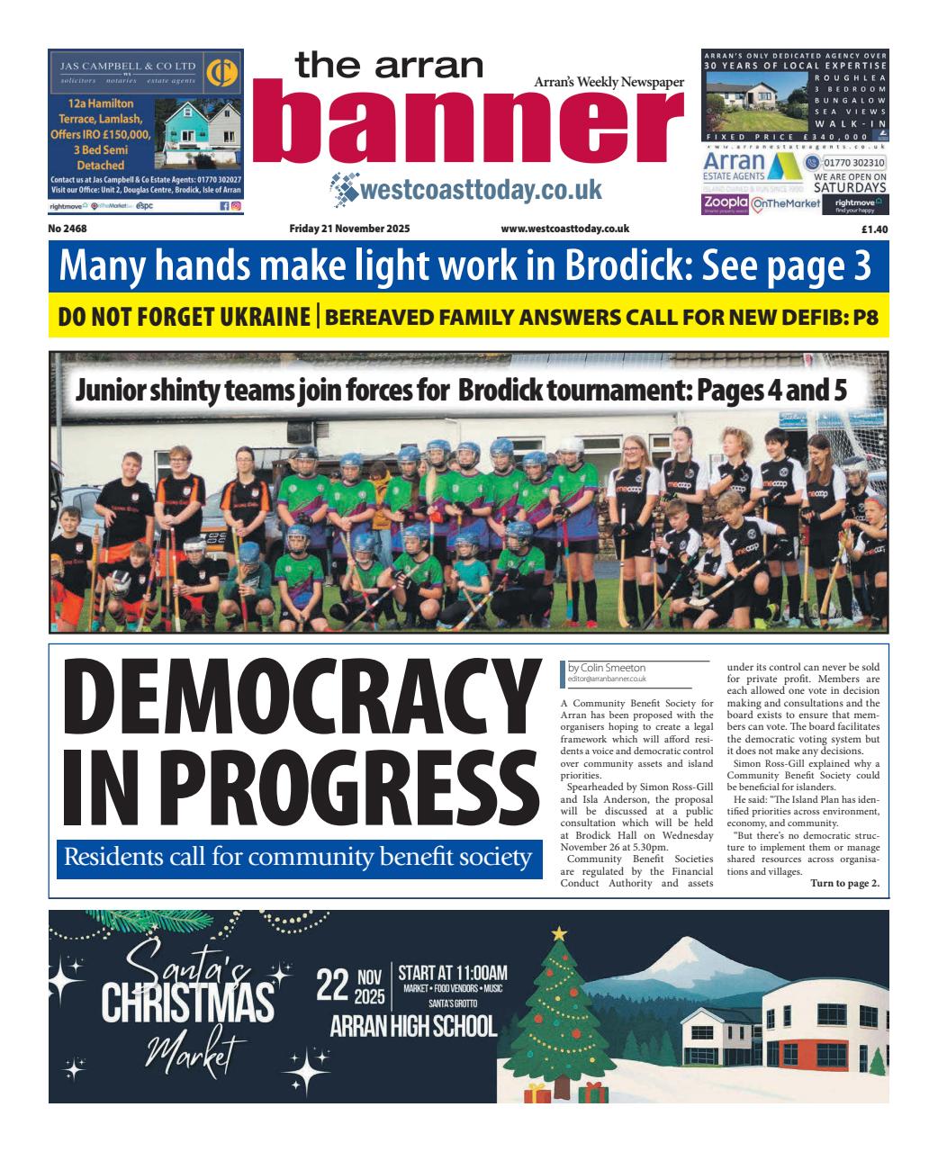 Arran Banner Preview Pages