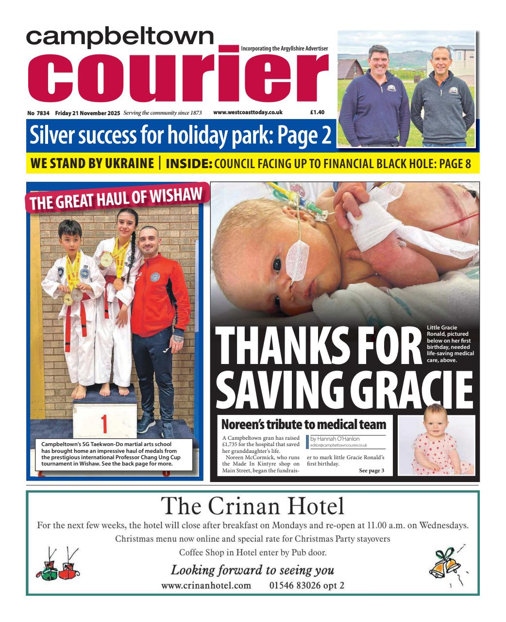 Campbeltown Courier Preview Pages
