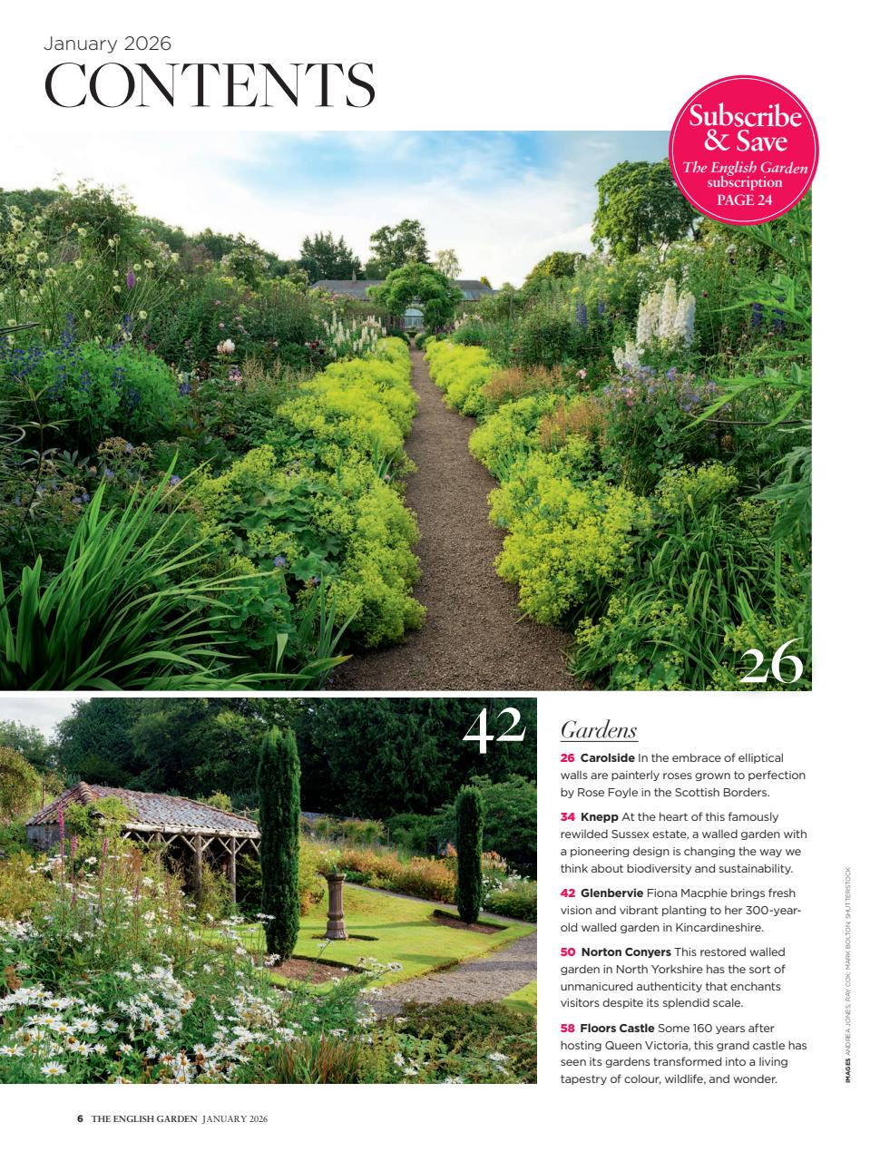 The English Garden Preview Pages