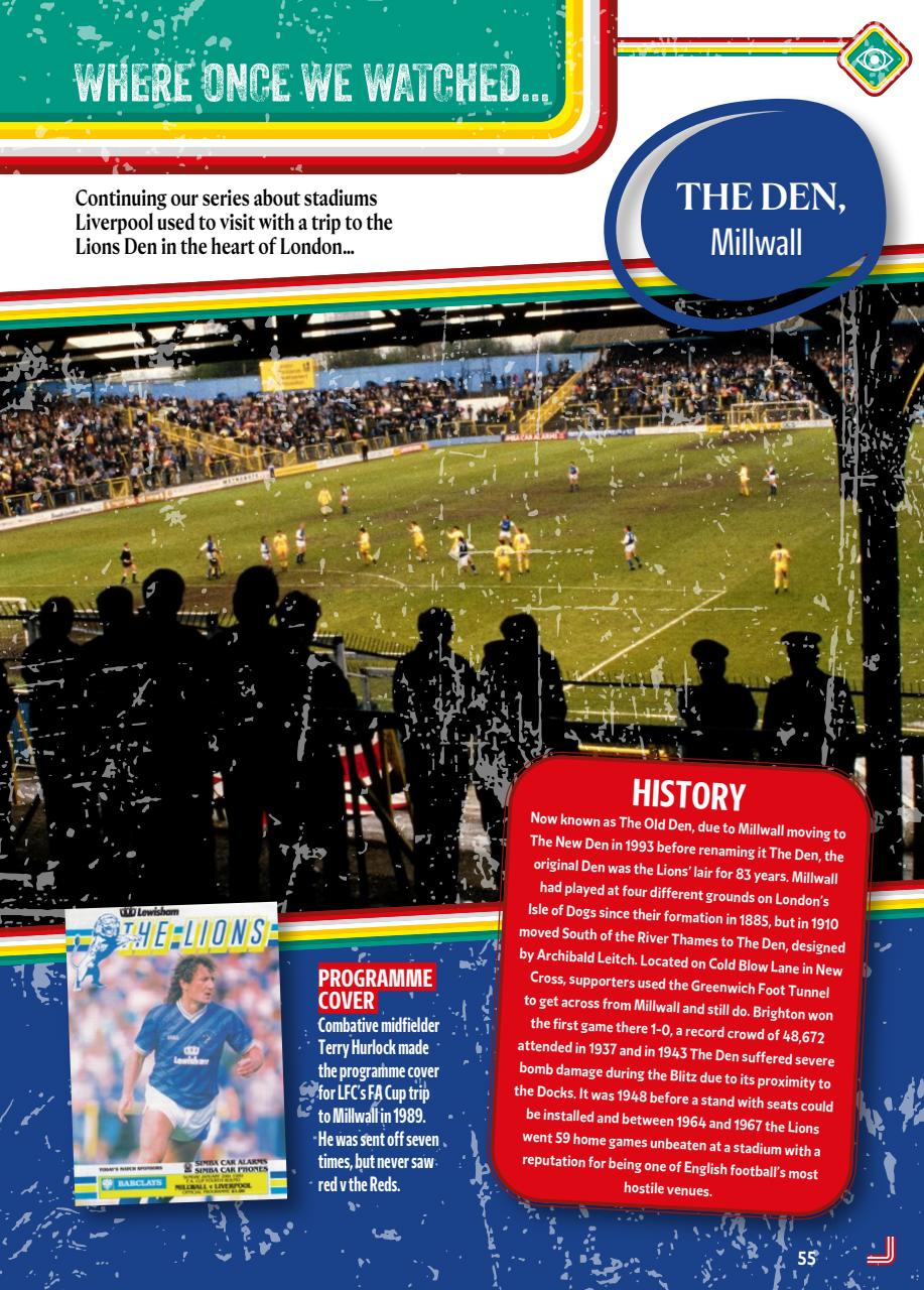 Liverpool FC Programmes Preview Pages