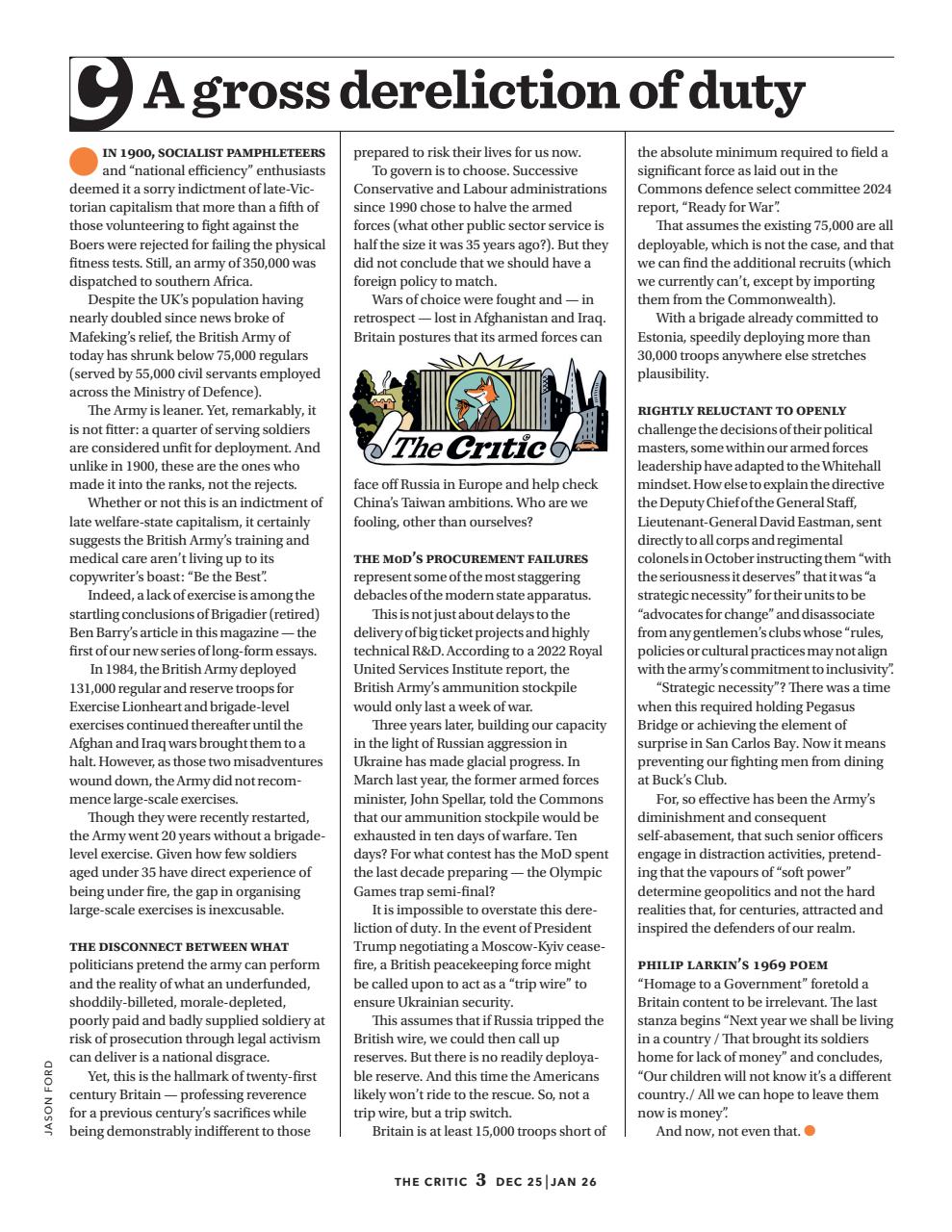 The Critic Preview Pages