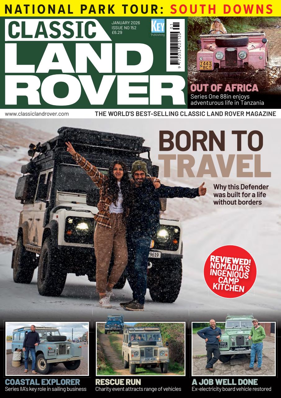 Classic Land Rover Magazine Preview Pages