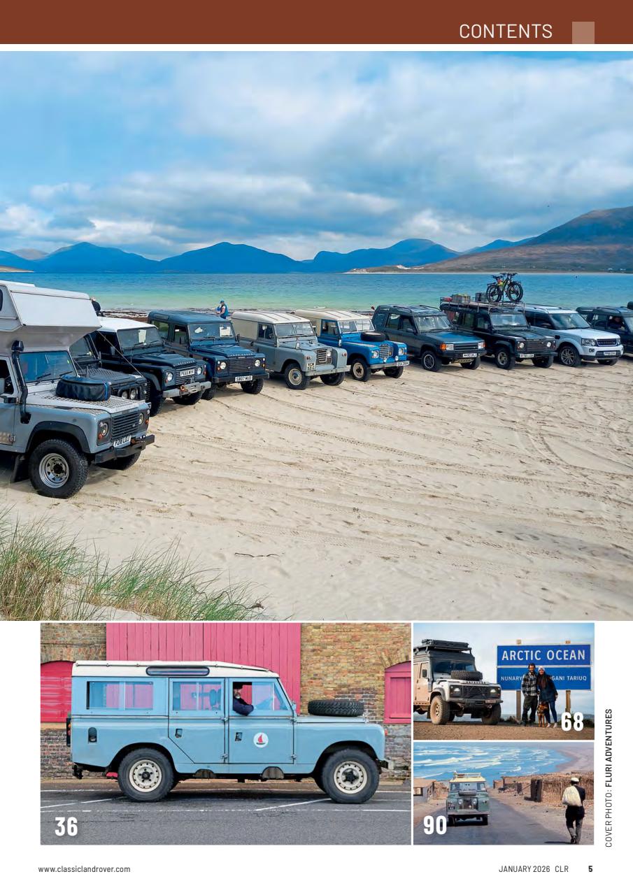 Classic Land Rover Magazine Preview Pages