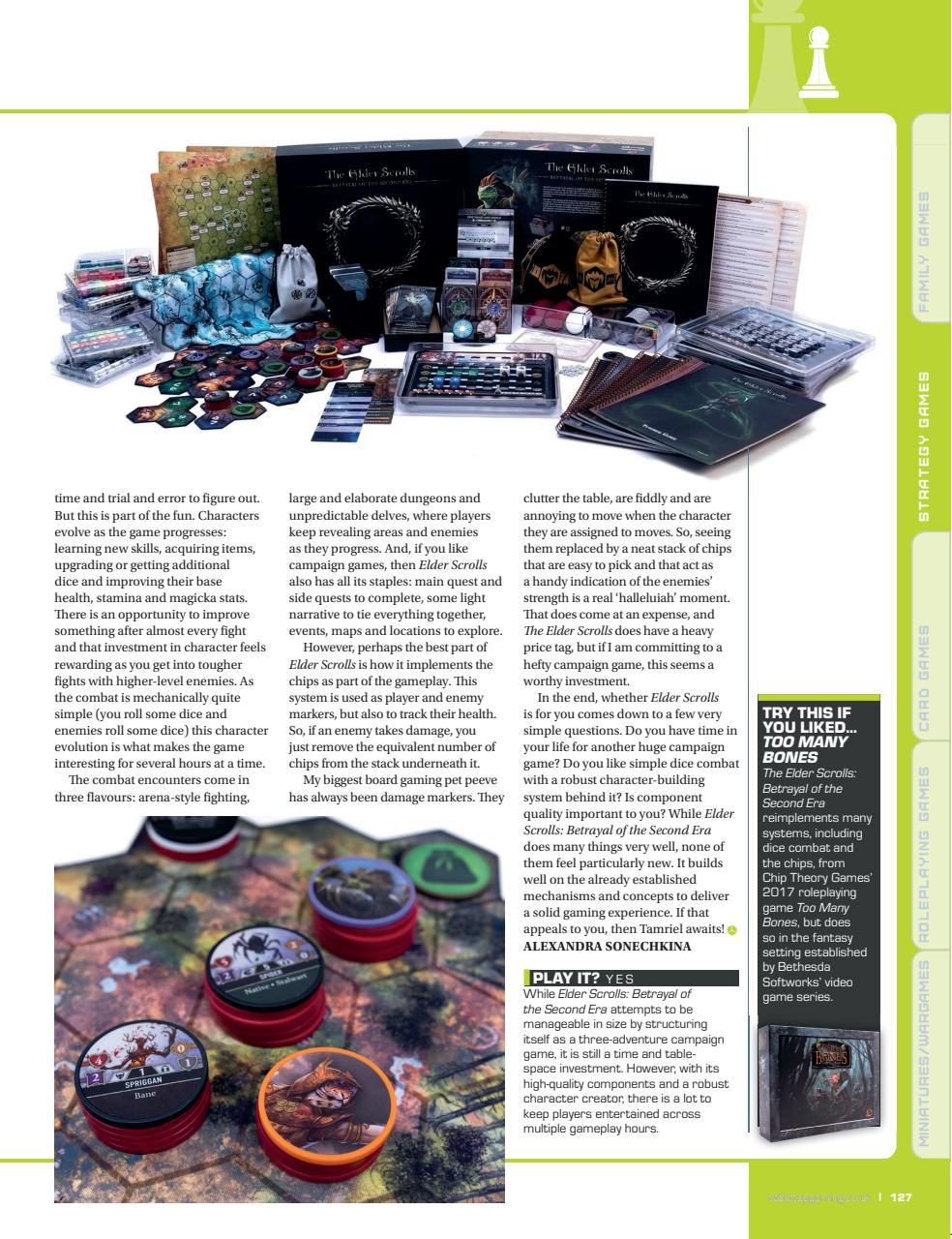 Tabletop Gaming Preview Pages