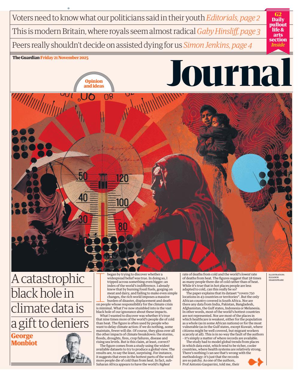 The Guardian Newspaper Preview Pages