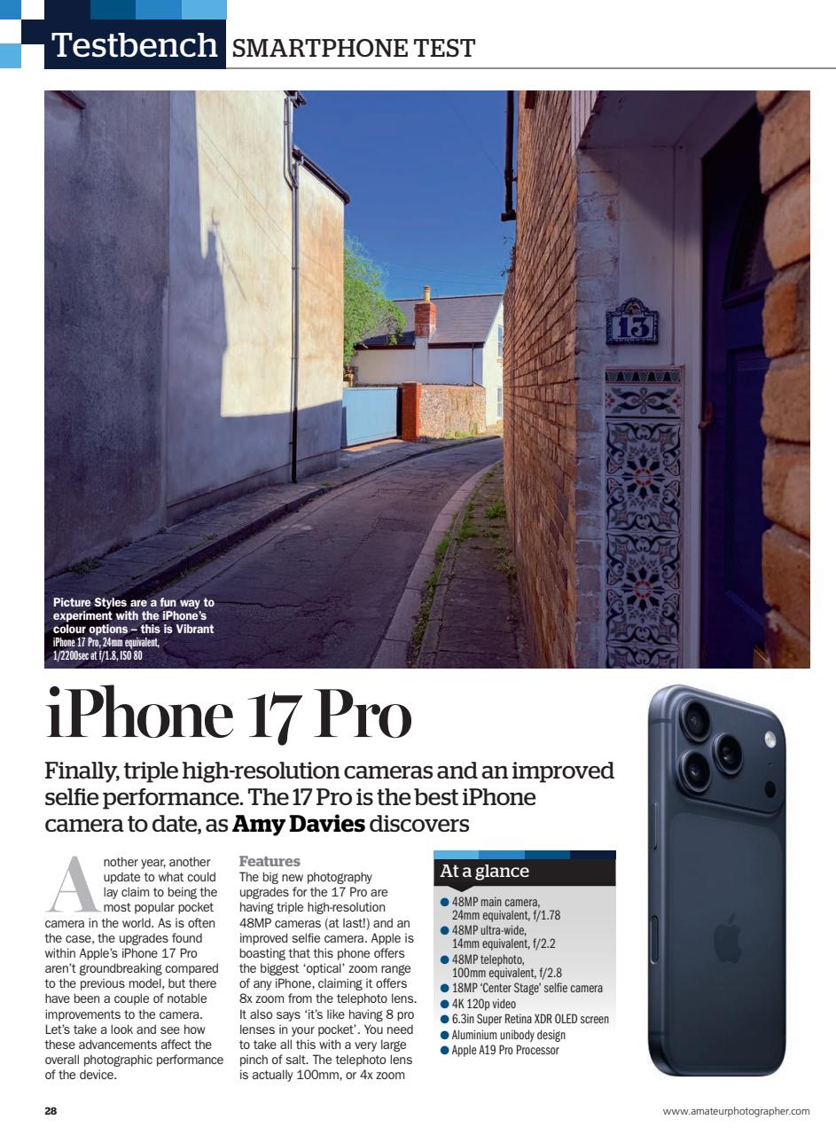 Amateur Photographer Preview Pages