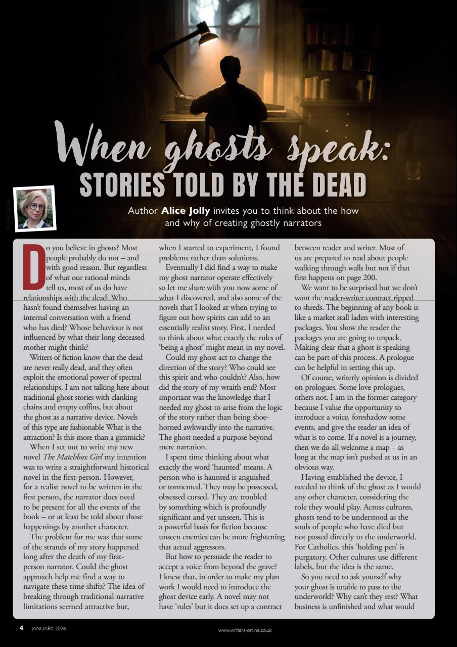 Writing Magazine Preview Pages