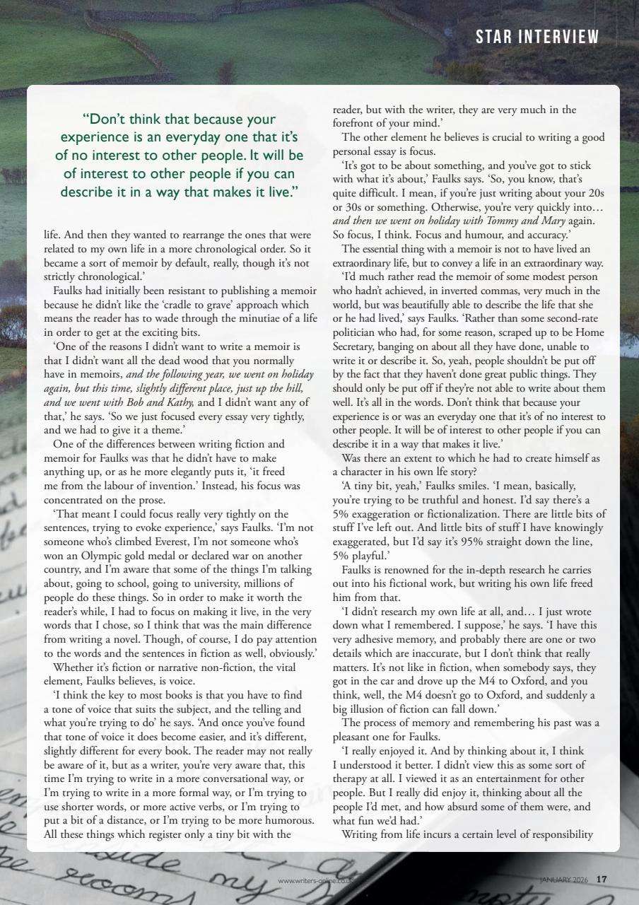 Writing Magazine Preview Pages