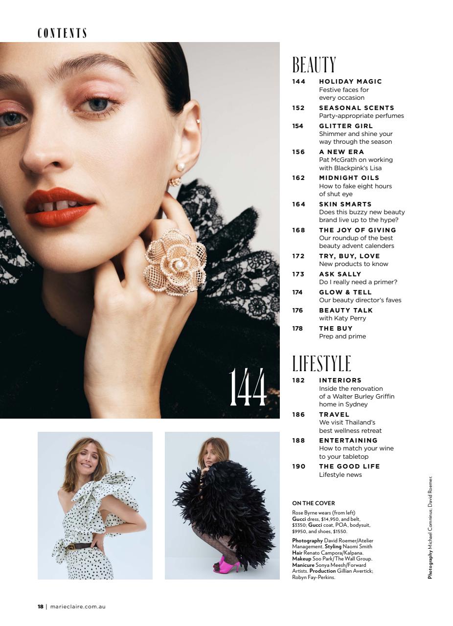 Marie Claire Australia Preview Pages