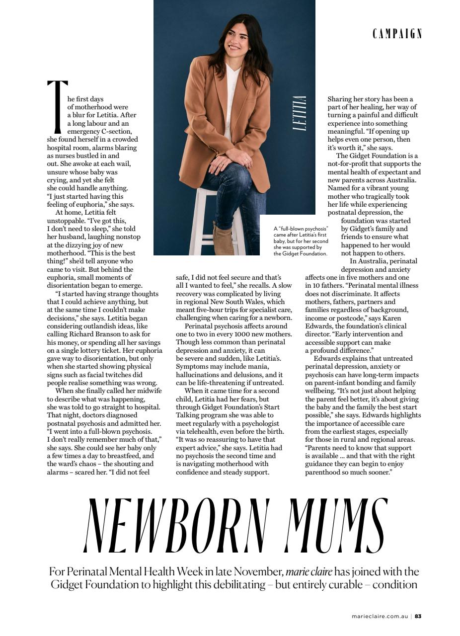 Marie Claire Australia Preview Pages