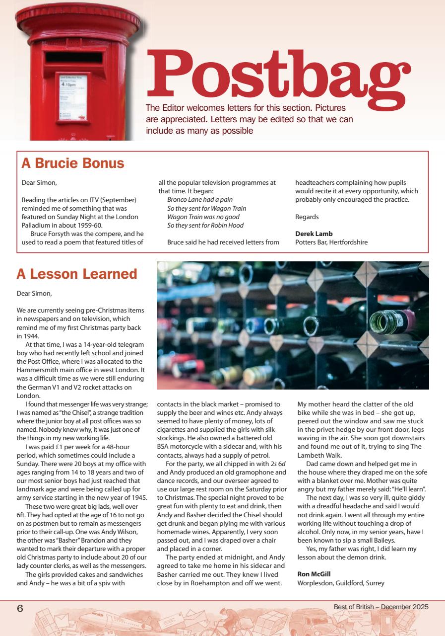 Best of British Preview Pages