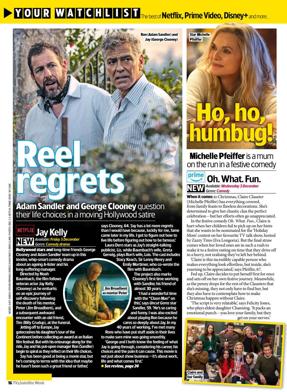 TV & Satellite Week Preview Pages