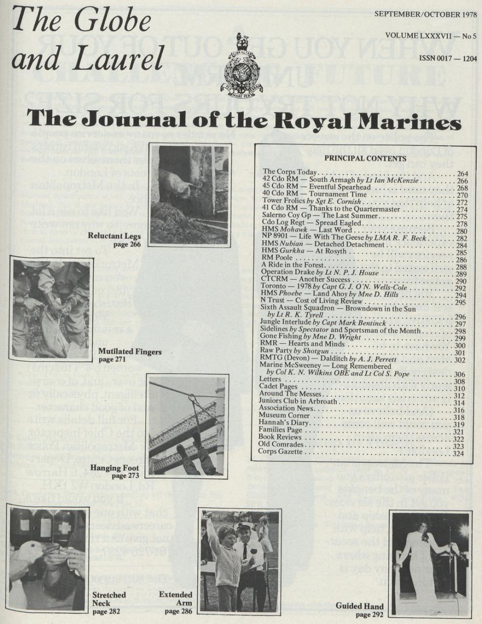 Globe & Laurel Preview Pages