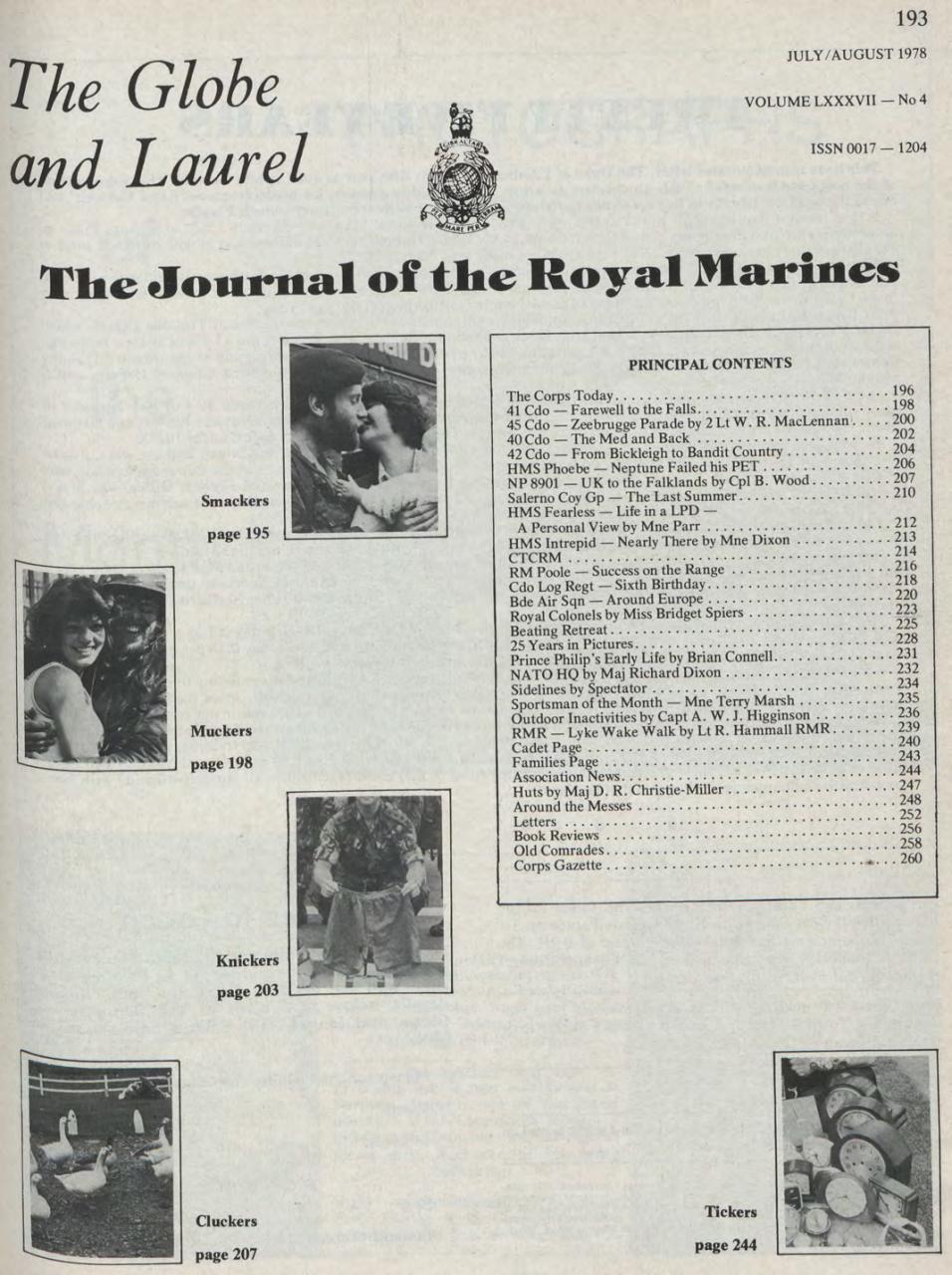 Globe & Laurel Preview Pages