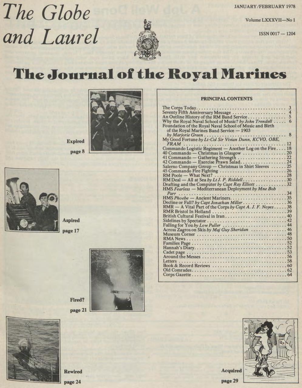 Globe & Laurel Preview Pages