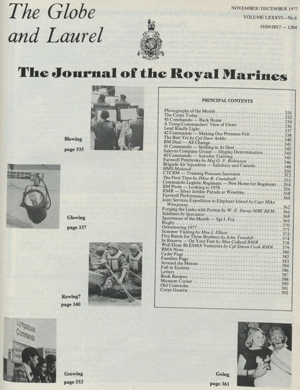 Globe & Laurel Preview Pages