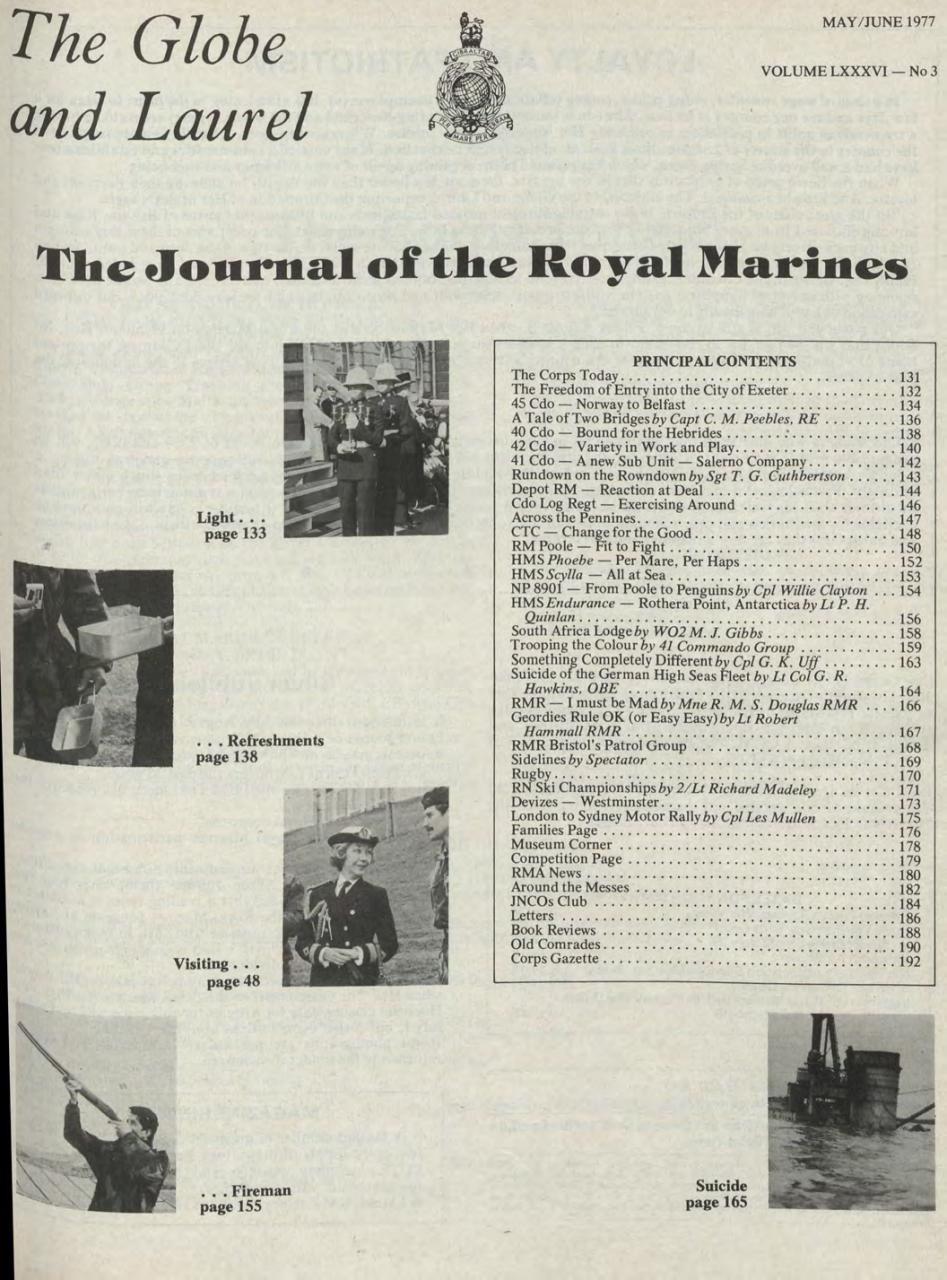 Globe & Laurel Preview Pages