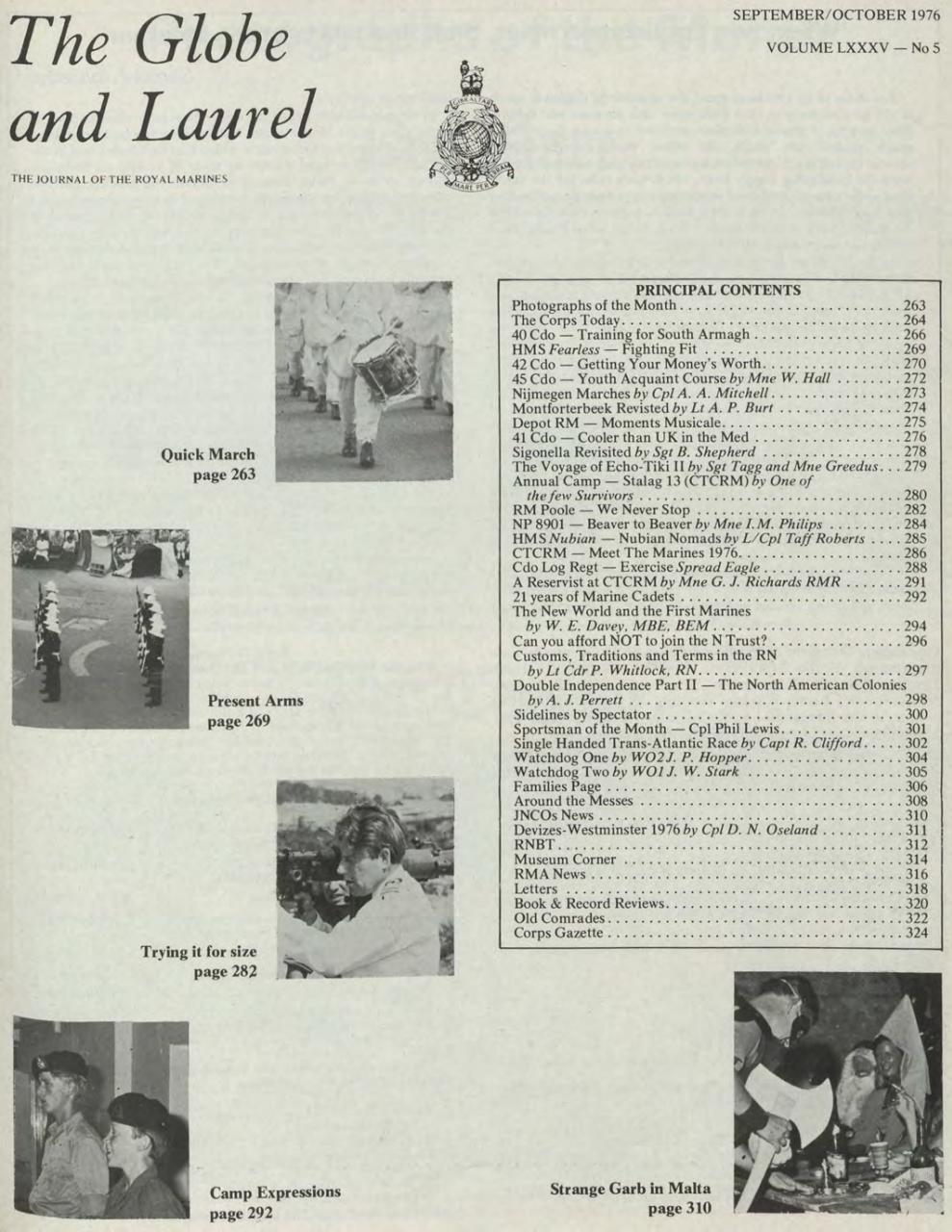 Globe & Laurel Preview Pages