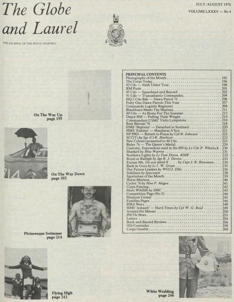 Globe & Laurel Preview Pages