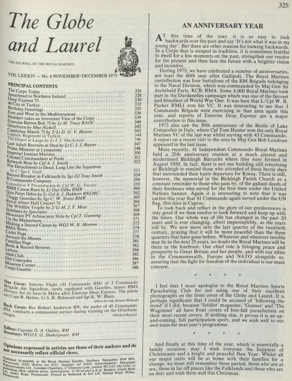 Globe & Laurel Preview Pages