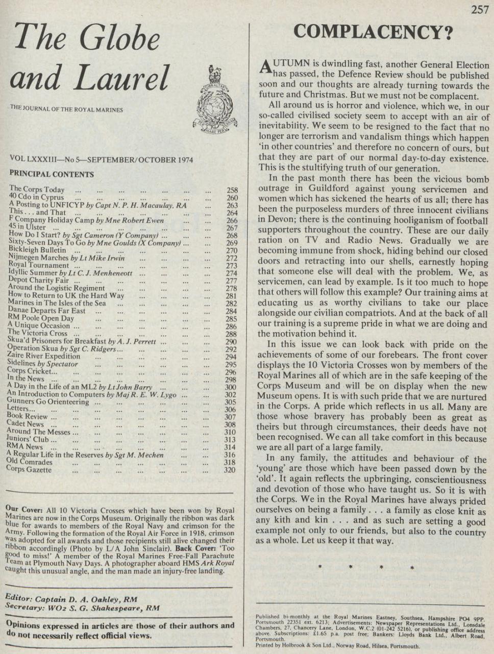 Globe & Laurel Preview Pages