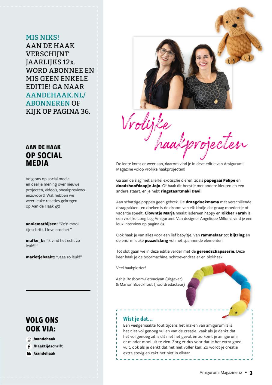 Amigurumi Magazine Preview Pages