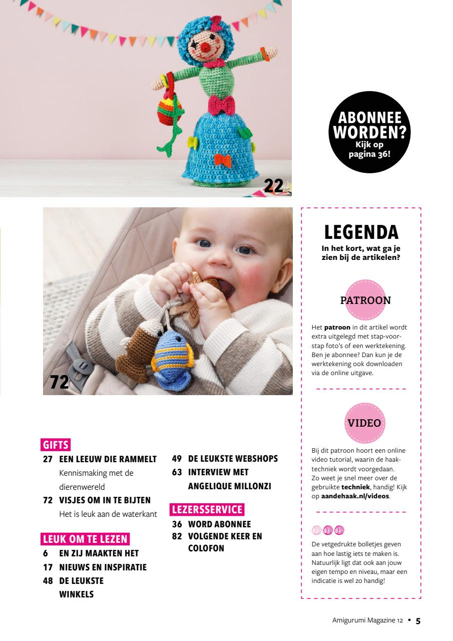 Amigurumi Magazine Preview Pages