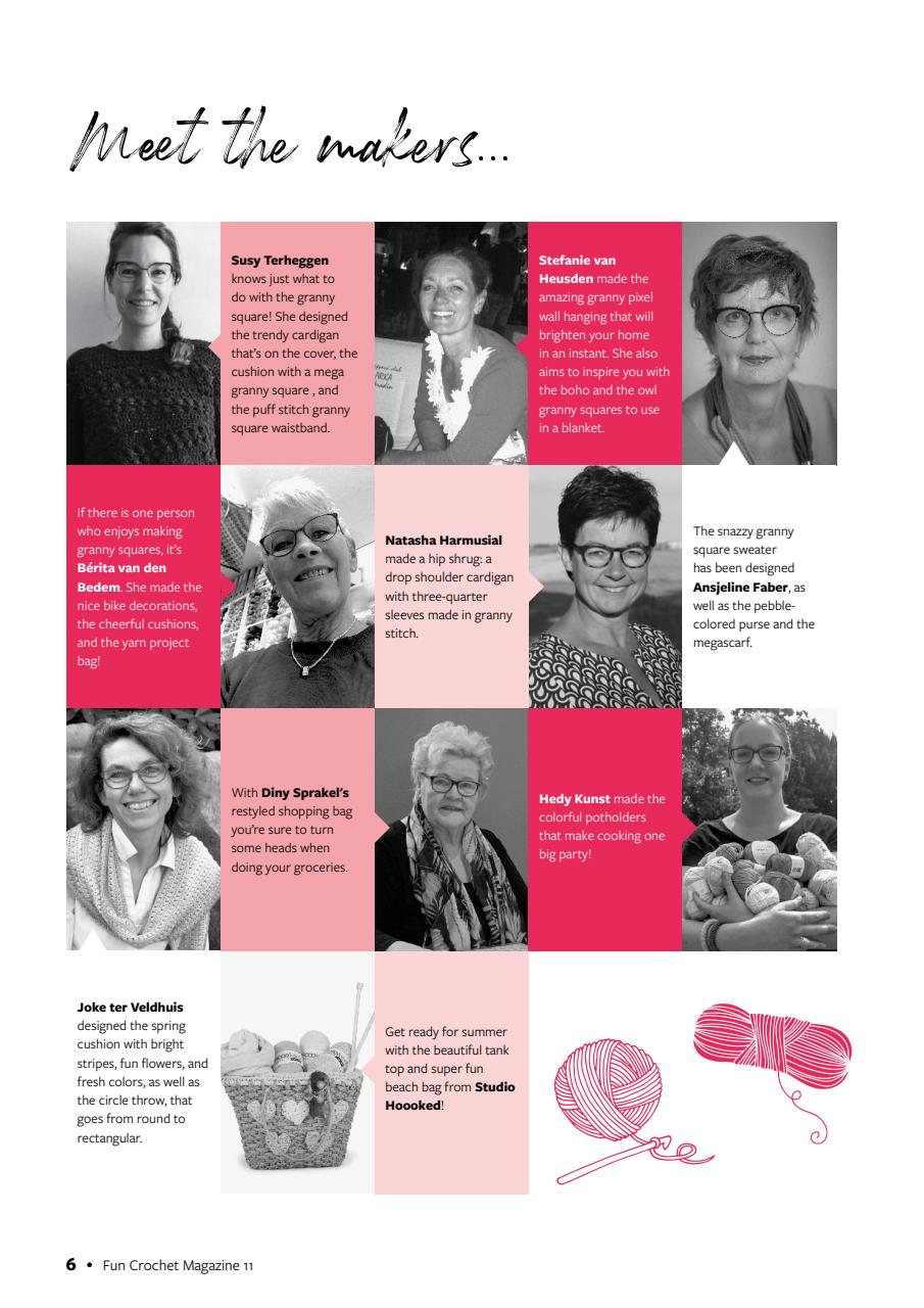 Fun Crochet Magazine Preview Pages